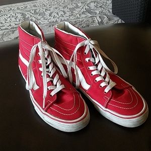 Red high tops